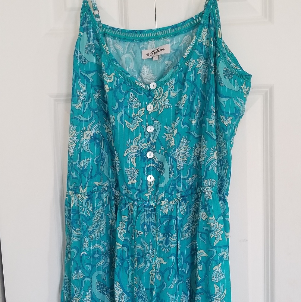 Arnhem strappy mini dress